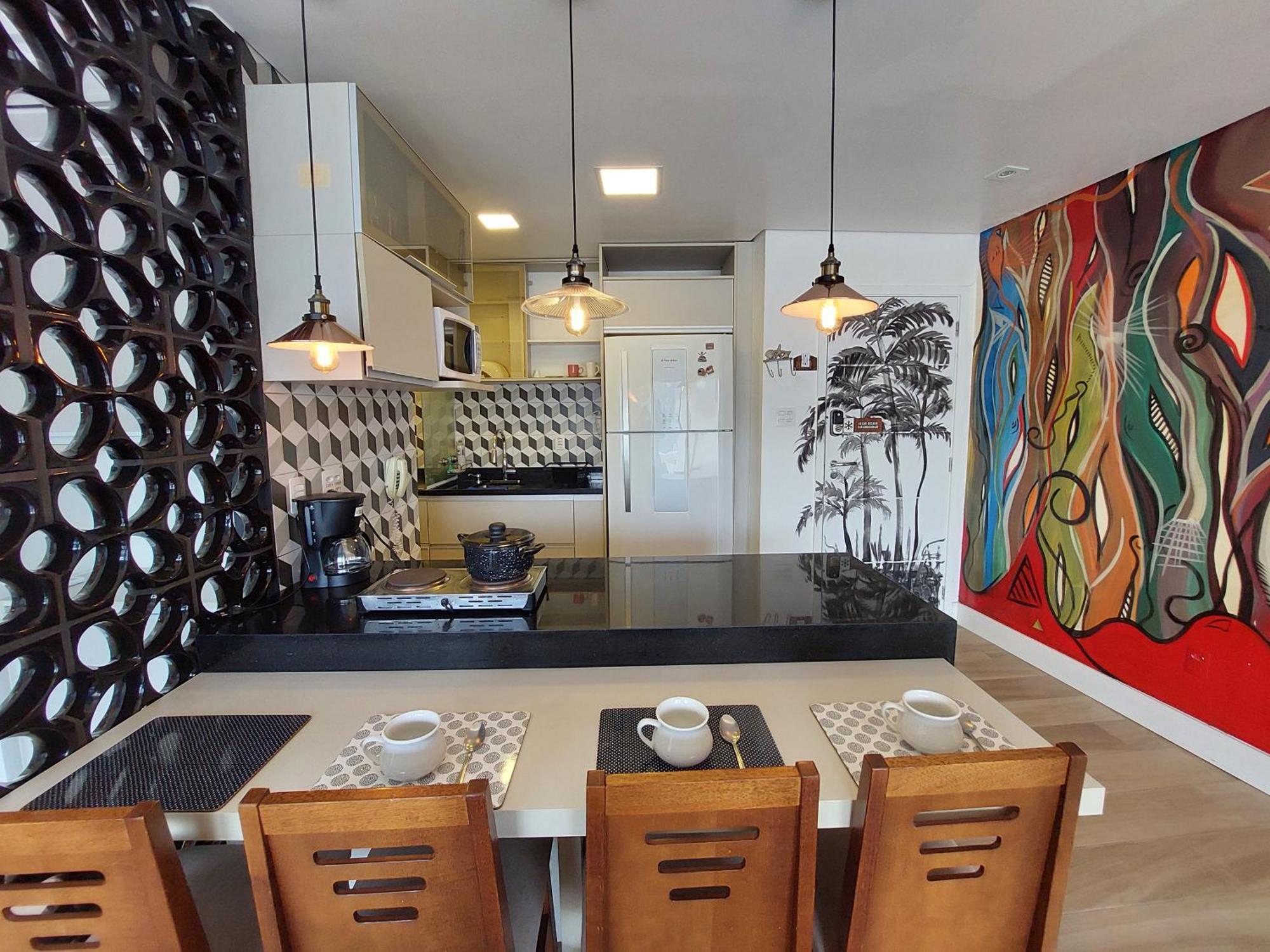 Book Santos —Unlimited 1413 — Modernidade E Arte Apartment Luaran gambar